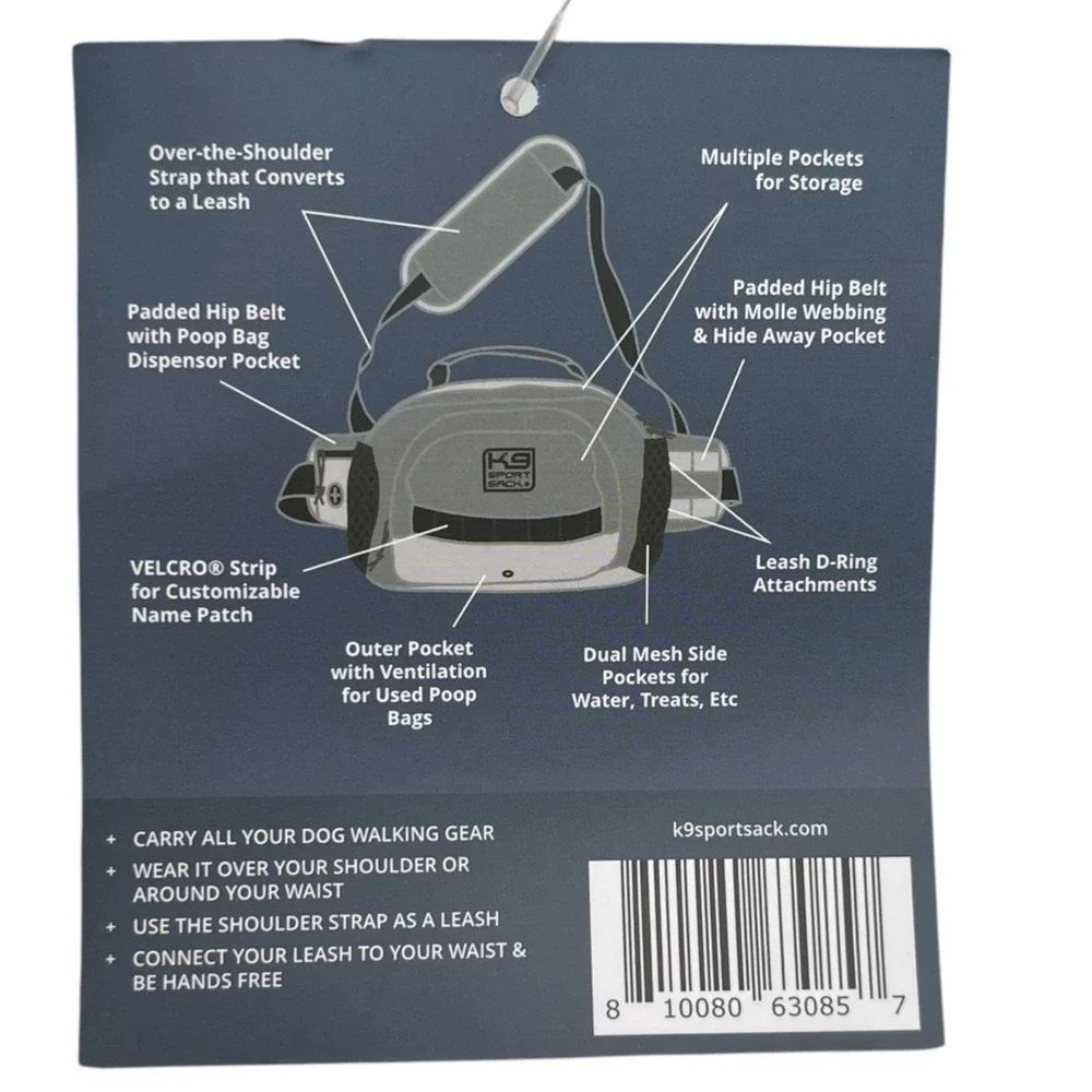 K9 Sport Sack new tags